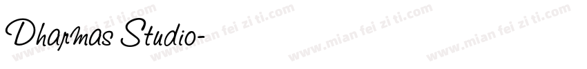 Dharmas Studio字体转换